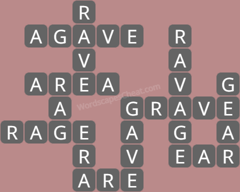 Wordscapes level 4570 answers