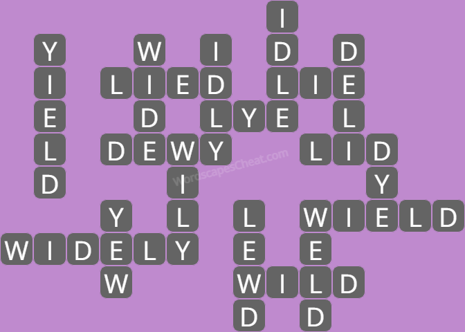 Wordscapes level 4578 answers