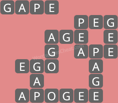 Wordscapes level 4581 answers