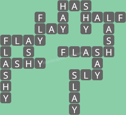Wordscapes level 4585 answers