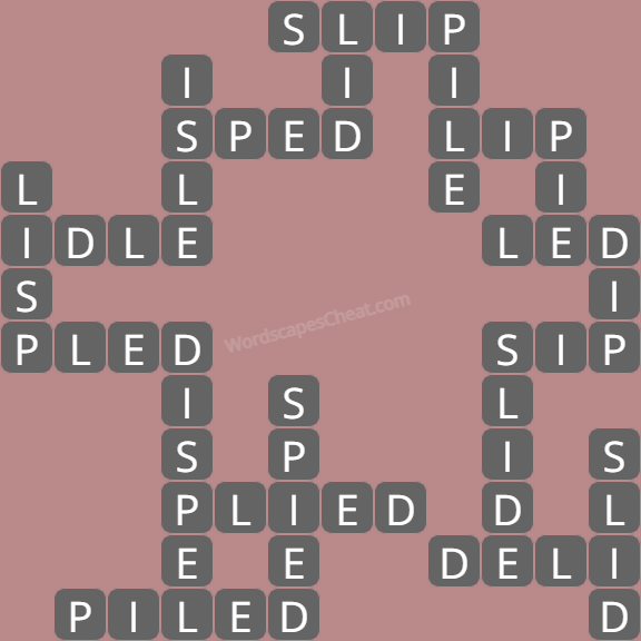 Wordscapes level 460 answers