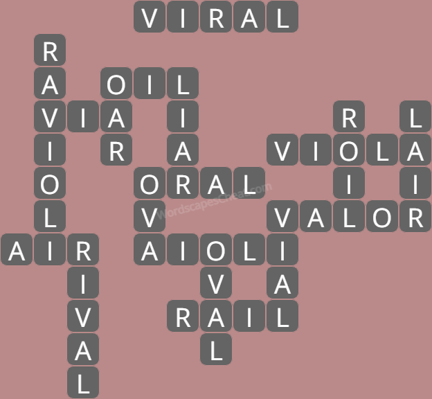 Wordscapes level 4600 answers