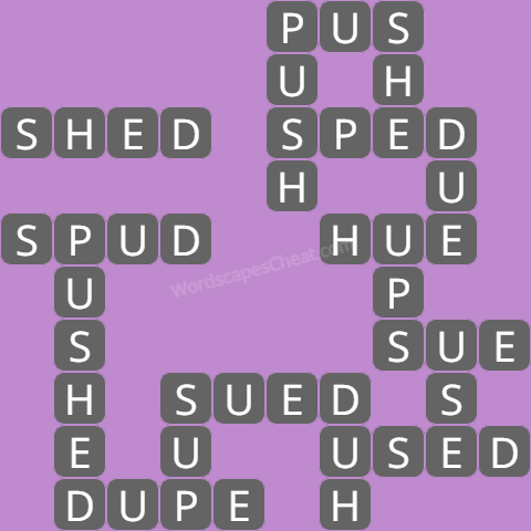 Wordscapes level 4608 answers