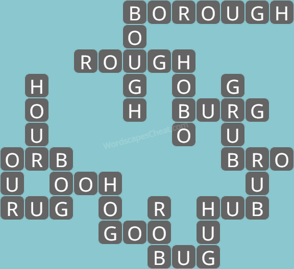 Wordscapes level 4656 answers