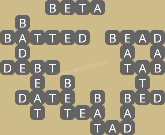 Wordscapes level 4662 answers