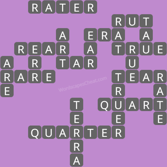 Wordscapes level 4668 answers