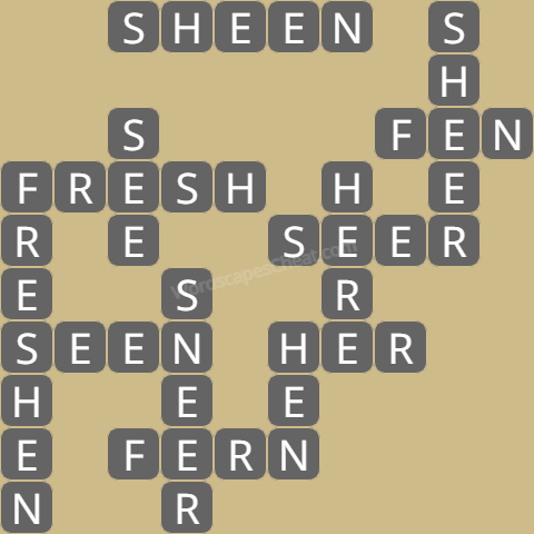 Wordscapes level 4682 answers