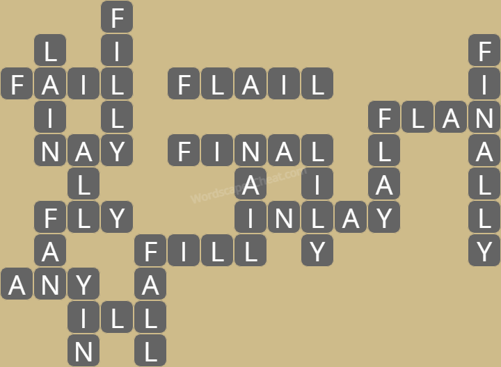 Wordscapes level 4692 answers