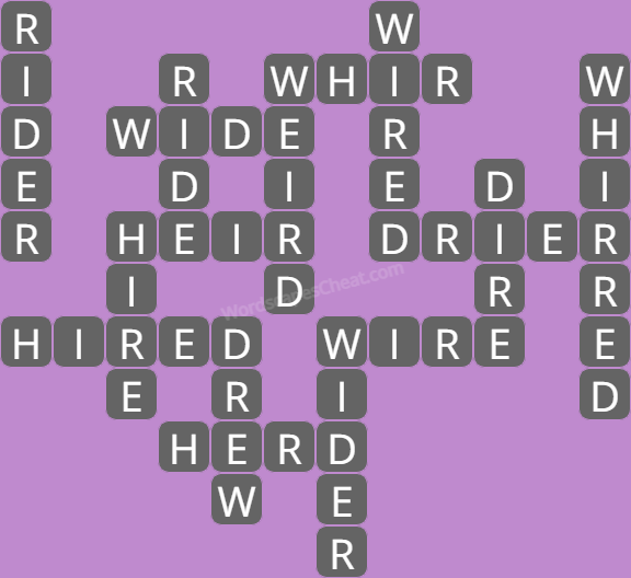 Wordscapes level 4708 answers