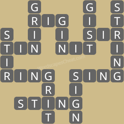 Wordscapes level 4712 answers