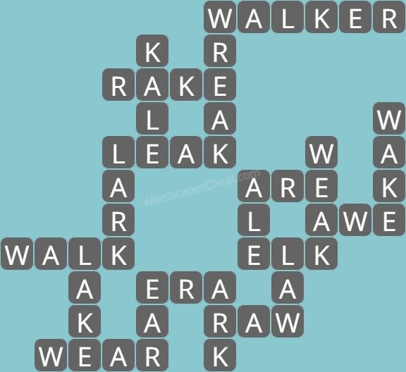 Wordscapes level 4716 answers