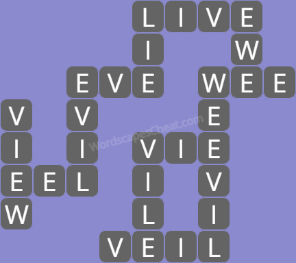 Wordscapes level 4727 answers