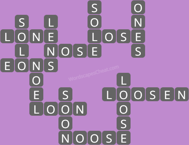 Wordscapes level 4728 answers