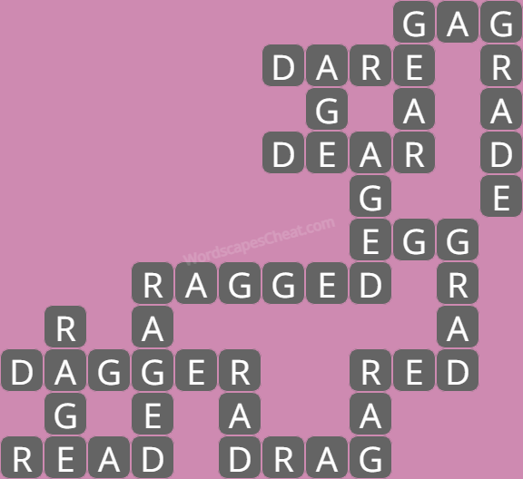 Wordscapes level 4739 answers