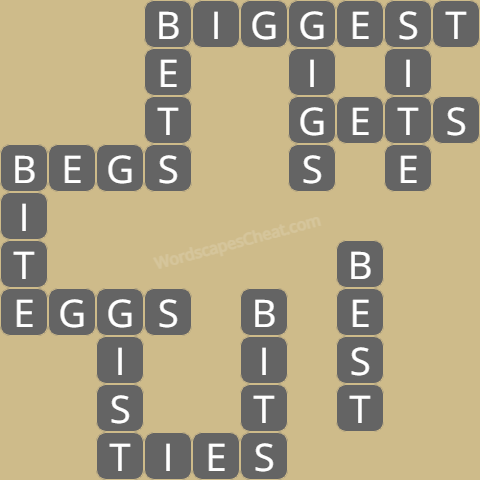 Wordscapes level 4742 answers