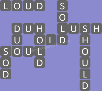 Wordscapes level 4777 answers