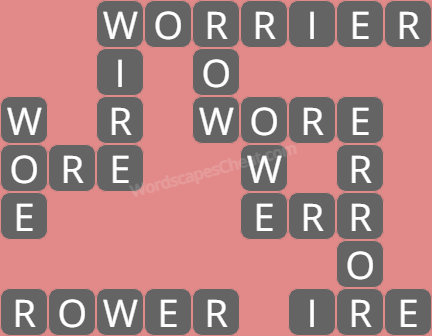 Wordscapes level 4781 answers