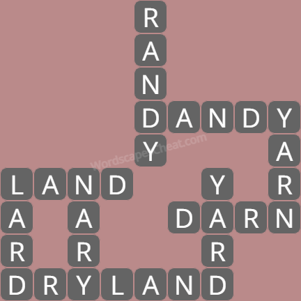 Wordscapes level 4790 answers