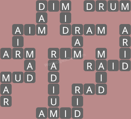 Wordscapes level 4890 answers