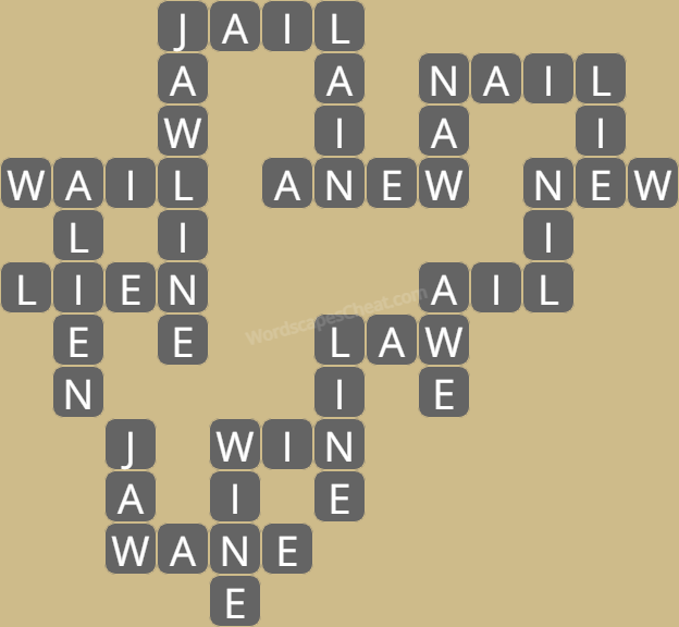 Wordscapes level 4912 answers