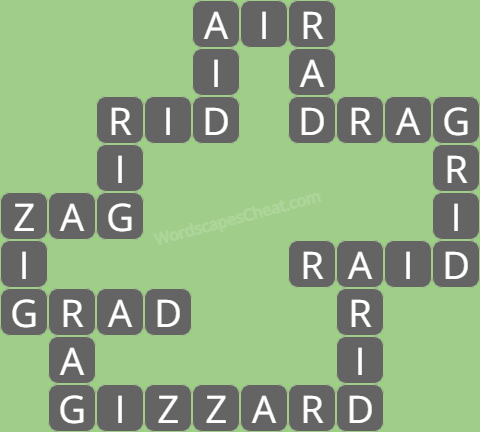 Wordscapes level 494 answers