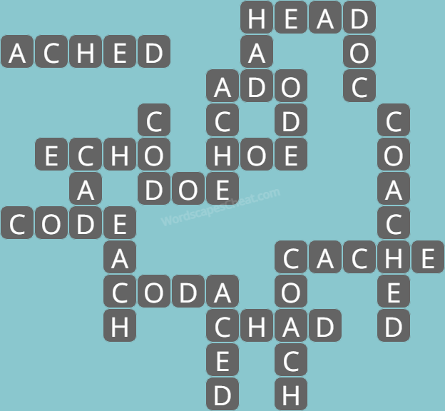 Wordscapes level 4976 answers