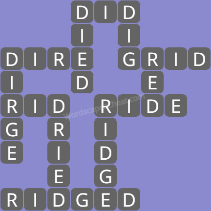 Wordscapes level 4987 answers
