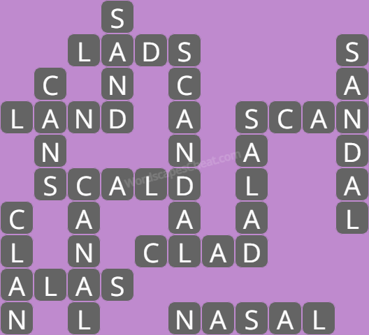 Wordscapes level 5008 answers