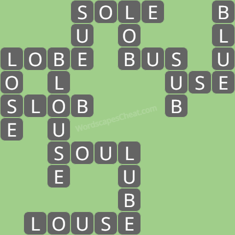 Wordscapes level 5034 answers