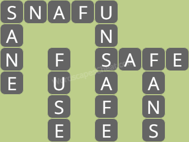 Wordscapes level 5043 answers