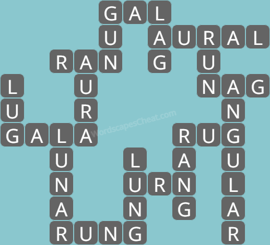 Wordscapes level 506 answers