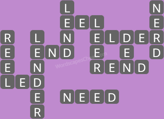 Wordscapes level 5078 answers