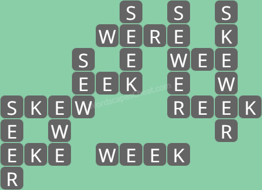 Wordscapes level 5085 answers