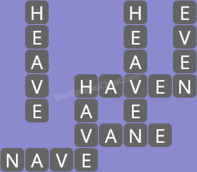 Wordscapes level 5087 answers