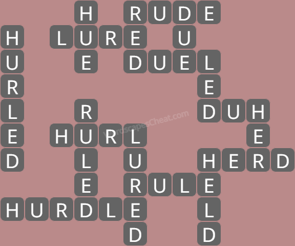 Wordscapes level 5100 answers