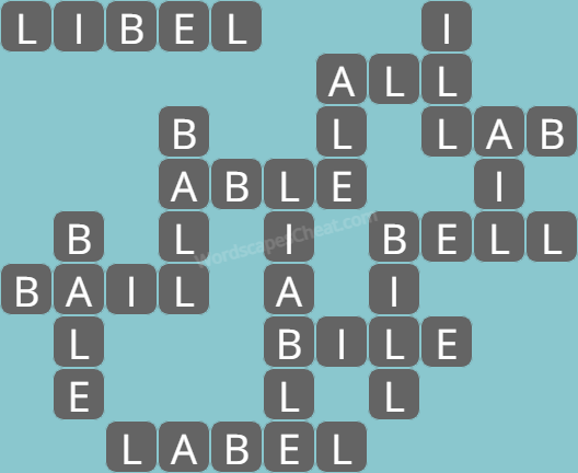 Wordscapes level 5106 answers
