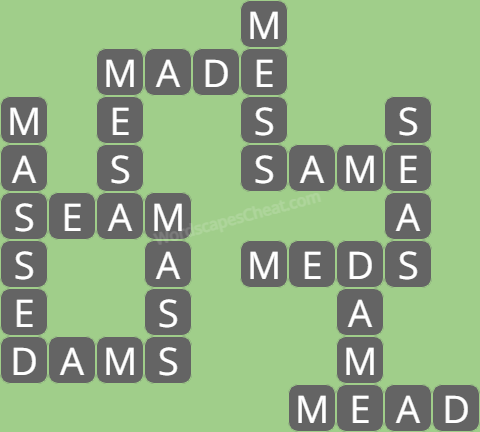 Wordscapes level 5114 answers