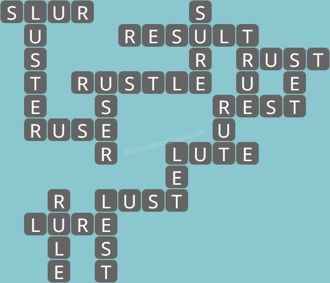 Wordscapes level 5156 answers