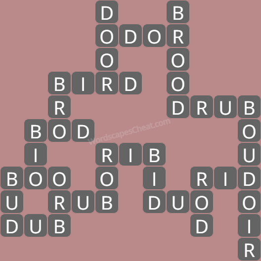 Wordscapes level 5190 answers