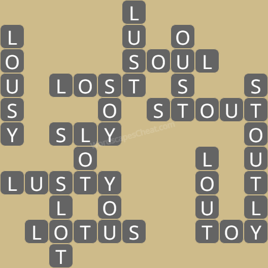 Wordscapes level 5192 answers