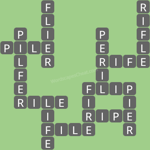 Wordscapes level 5204 answers