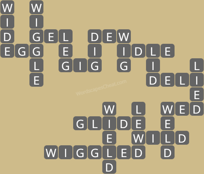 Wordscapes level 5232 answers