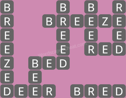Wordscapes level 5239 answers