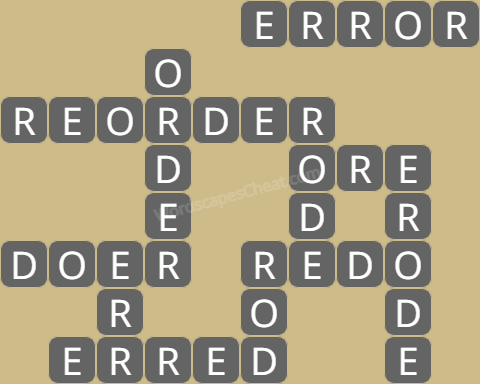 Wordscapes level 5242 answers