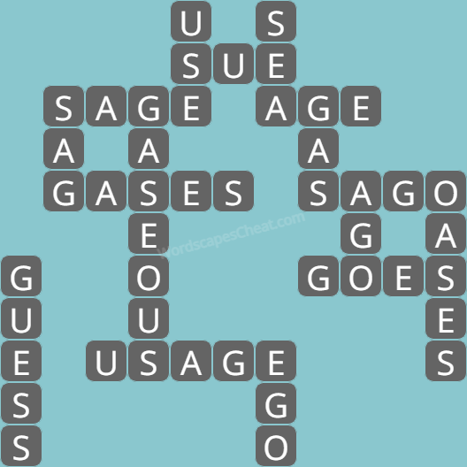 Wordscapes level 5246 answers