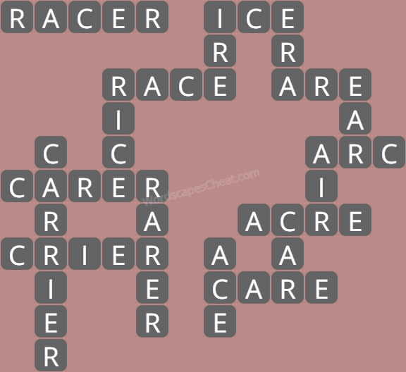 Wordscapes level 5260 answers
