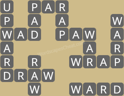 Wordscapes level 5262 answers