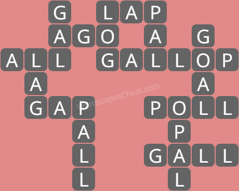 Wordscapes level 5271 answers