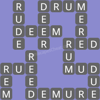 Wordscapes level 5287 answers