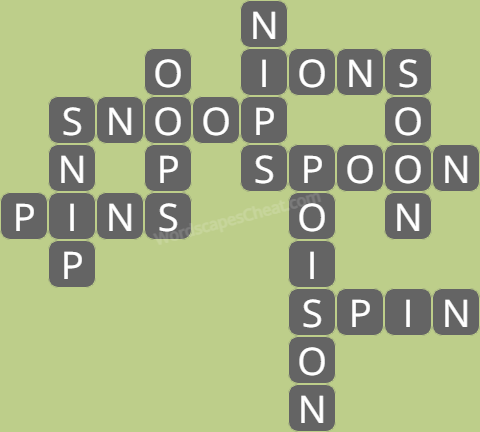 Wordscapes level 5343 answers